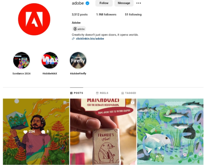 Adobe-Instagram-Feed