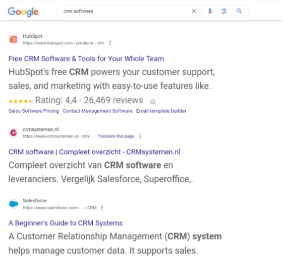 Google-Search-Results-for-CRM-Software