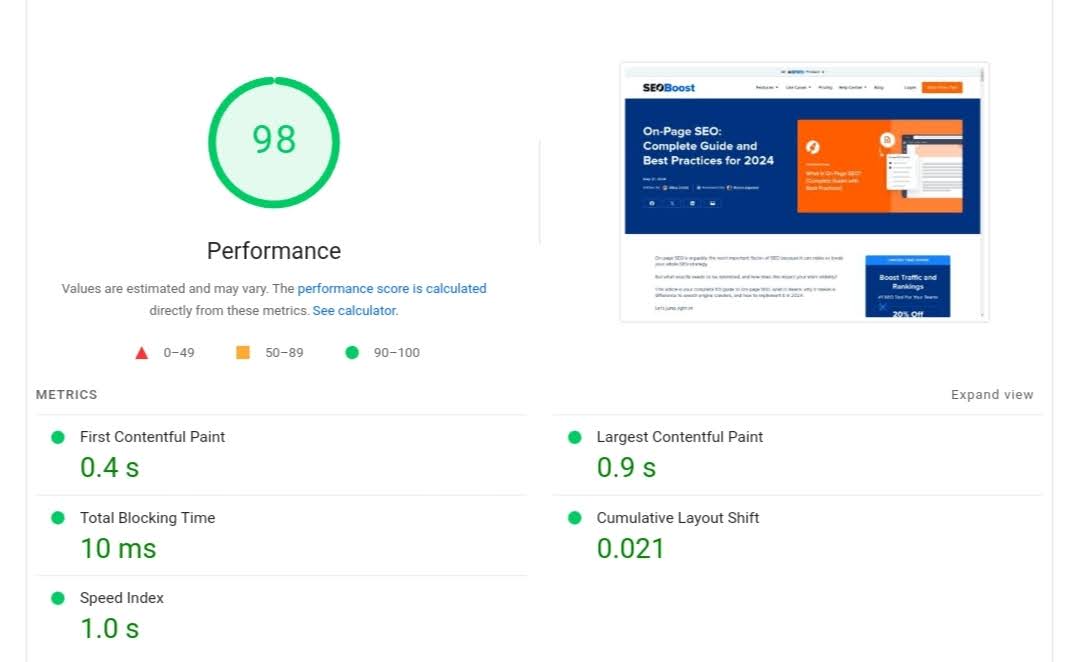 Page-Speed-Insights