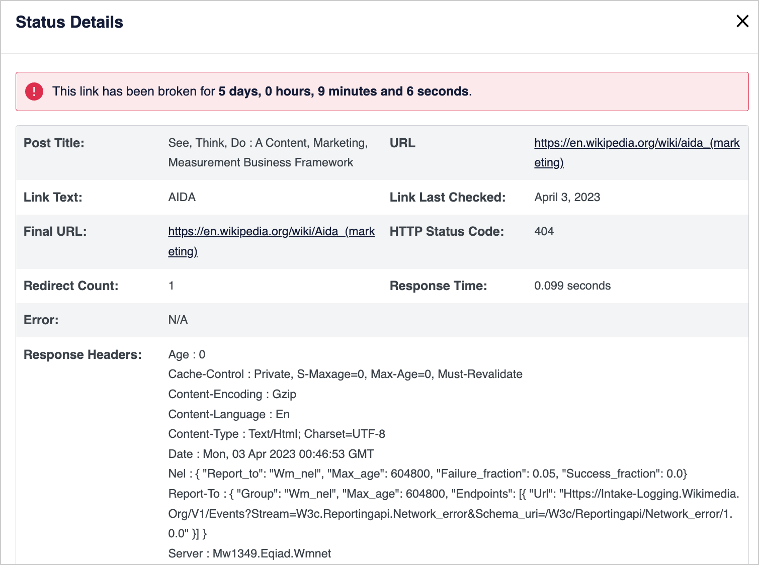 Broken-Link-Checker