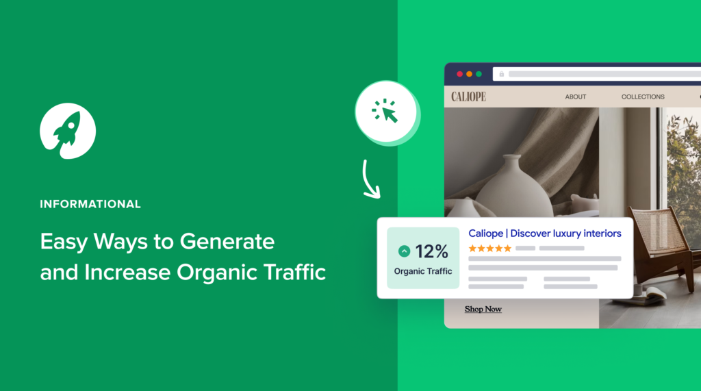 10 Easy Ways to Generate and Increase Organic Traffic
