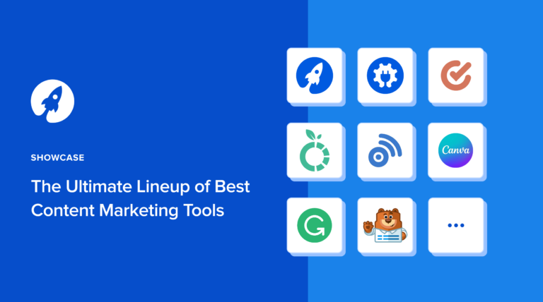 The Ultimate Lineup of 10 Best Content Marketing Tools