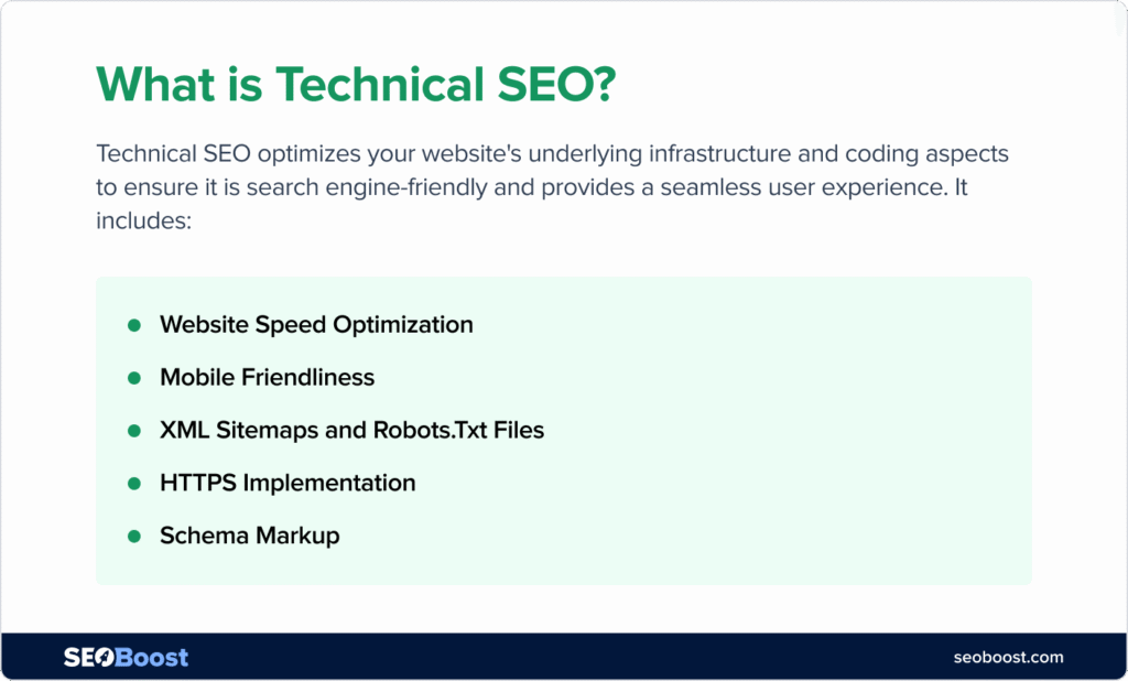 Technical SEO explained with important factors
